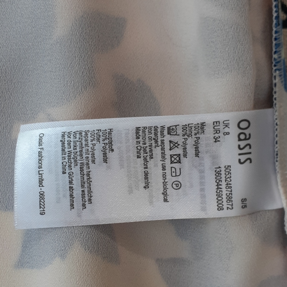 OASIS  FLORAL PRINT DRESS - Picture 11 of 11